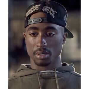 Tupac Chicago White Sox Spell out Snapback American Needle